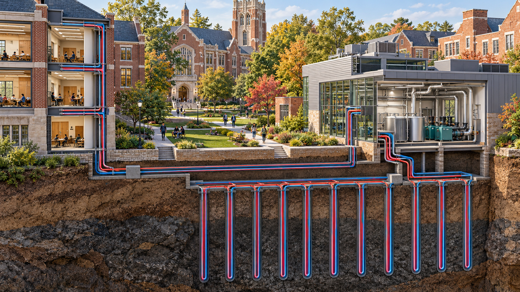 Geothermal Campus Retrofits Create HVAC and Engineering Opportunities